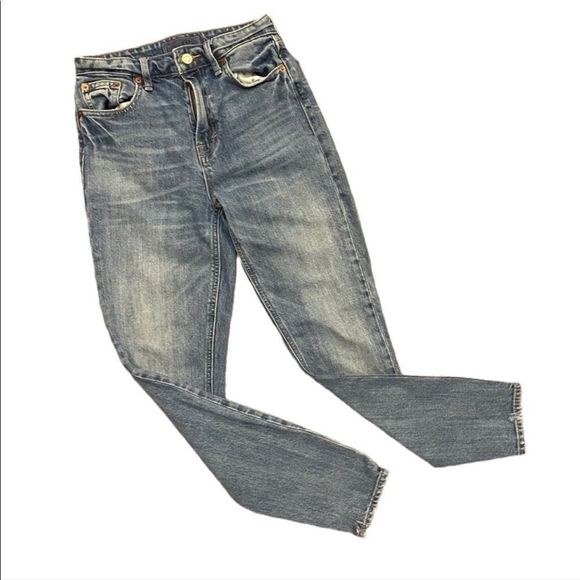 lucky brand•”1990” hi rise bridgette skinny style pocket patch denim jea… - Picture 3 of 13